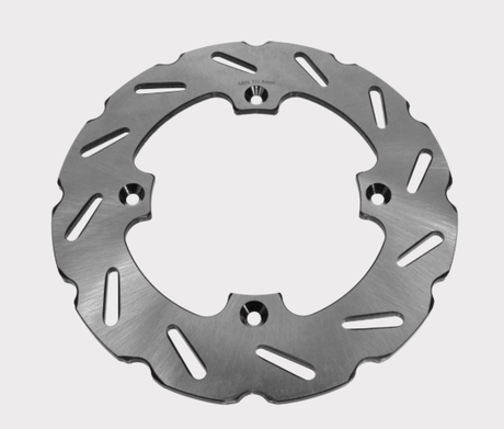 Can-Am Maverick X3 Turbo front brake disc rotor, silver metal finish