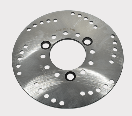 Kawasaki KVF300 Brute Force 300 brake disc rotor, drilled perforated rotor