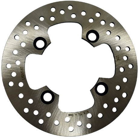ATV City brake disc rotor for Kawasaki Mule Pro KAF820/KAF1000 Diesel, front and rear drilled steel rotors