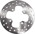 Honda TRX500 FE/FM front brake disc rotor, silver metal, ATV City brand brake rotor