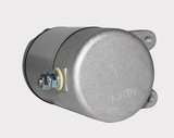 Starter motor for Honda TRX400FA/TRX400FGA Fourtrax, silver metal housing