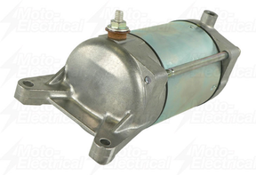 Starter motor Moto Electrical for Kawasaki EN450/EX500; blue body with silver end housing