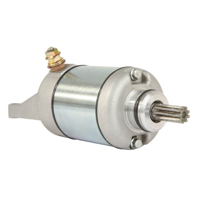 Starter motor for Kawasaki KVF360 Prairie ATV (2003–2008), OEM ref 21163-1328, DGT Agri