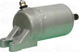 Starter motor with silver metal body and mounting flange for Bombardier Can-Am Traxter 500 and John Deere Buck 500 (1999–2005)