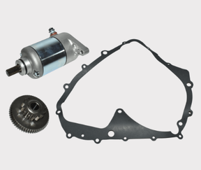 DGT Agri 3-piece Starter Motor Kit for Arctic Cat 366 FIS 4x4 400 TRV 2008-2010; includes starter, drive gear and gasket