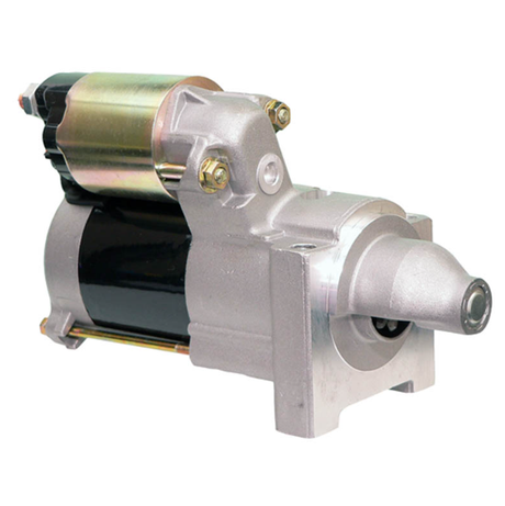 Starter motor for John Deere Gator Kawasaki engine, ATV City, silver and black finish, OEM AM133646