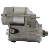 Starter motor for Kawasaki Mule KAF620 4000/4010, metallic gray with solenoid