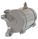 Starter motor, silver metal finish, ATV City brand for Chinese ATV 250cc