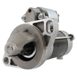 Starter motor for John Deere mowers/tractors/UTVs and Yanmar engines, gray aluminum body, ATV City