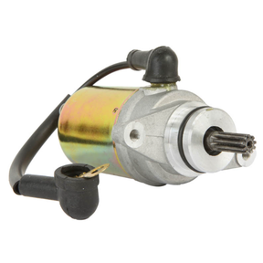 Starter motor with metal body and black boot for Yamaha Badger/Champ/Grizzly/Moto-4/Raptor YFM50/YFM80/YFM100
