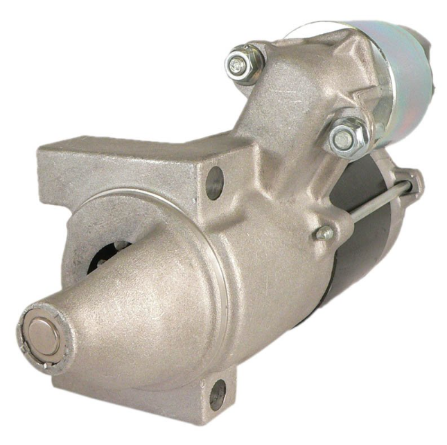 Starter motor for Kohler engine, metallic cast aluminum, ATV City, OEM 24-098-01
