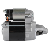 Starter motor for John Deere and Kawasaki; silver housing, black body