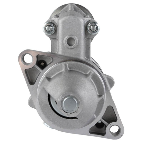 Starter motor ATV City; silver metal housing for John Deere / Kawasaki