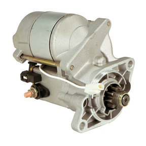 Silver starter motor for Kubota Groundmaster/Toro Reelmaster, Kubota 30HP diesel, OEM 16611-63010
