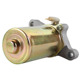 Starter motor, gold-toned finish, for Kymco Filly/Heroism/Sniper/Maxxer/MXU 50 ATVs — OEM 31210-GAK-900