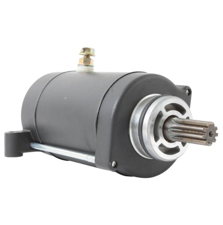 Starter motor for CFMOTO CF600 Rancher/Z6/X6 (2011–2015), black cylindrical housing with gear shaft