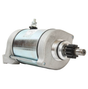 Starter motor, metallic housing, for Yamaha YFM660R Raptor (2001-2005), OEM 3AJ-81800-00-00