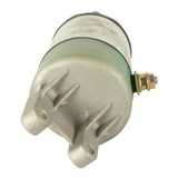 Starter motor for Honda TRX 300 EX 93-09 by ATV City, metallic silver housing.