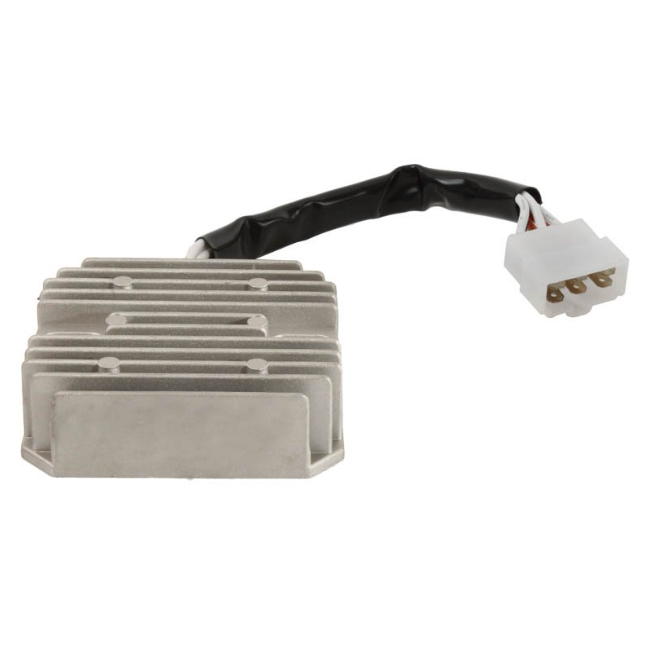 Regulator rectifier for Yamaha ATVs aluminum heatsink 4-pin connector
