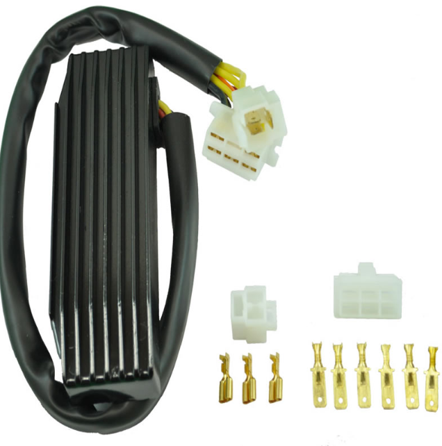 Regulator Rectifier for Suzuki VS 1400 Intruder (1987–1995) by DGT Agri with multi-pin plug