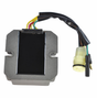 Regulator Rectifier for Honda TRX 300 EX Fourtrax Sportrax – ATV City, metal housing with multi-color wiring harness.