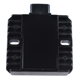 ATV City Regulator Rectifier, black voltage regulator for ATVs/UTVs (Kawasaki/Suzuki/Honda/Yamaha) 1992–2021