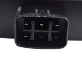 Regulator rectifier six-pin black connector for ATV/UTV