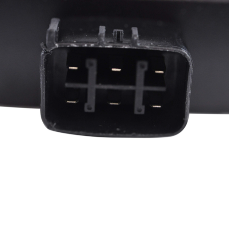 Regulator rectifier six-pin black connector for ATV/UTV