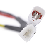ATV City MOSFET regulator rectifier wiring harness with white two-pin and three-pin connectors