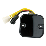 Regulator rectifier MOSFET for Polaris Sportsman 700/800 EFI (2005–2006) by ATV City, with yellow wiring harness.