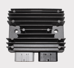 Regulator Rectifier for Honda TRX 420 Rancher 2007-2014 with black aluminum heatsink and dual connectors