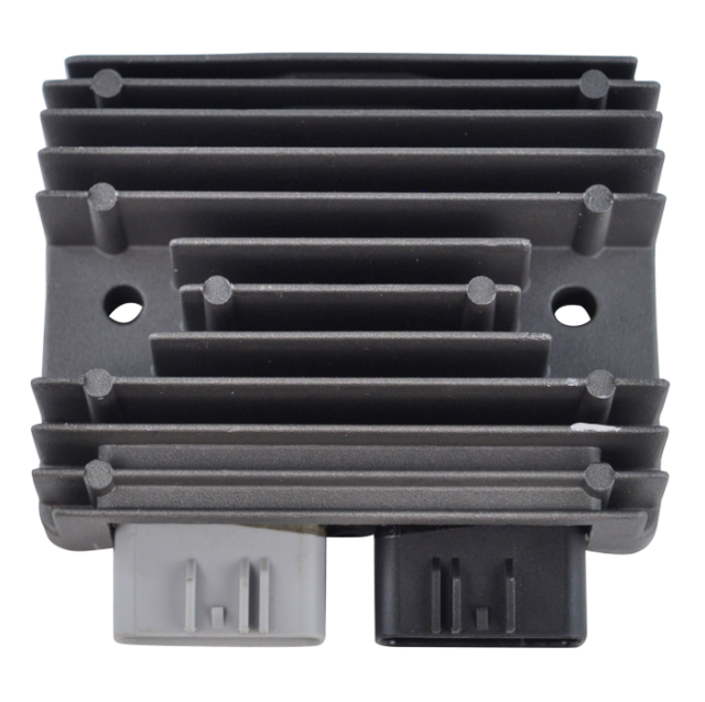 MOSFET Regulator Rectifier for Honda TRX 420 Rancher / MUV 700 Big Red - ATV City, gray heatsink, white/black connectors