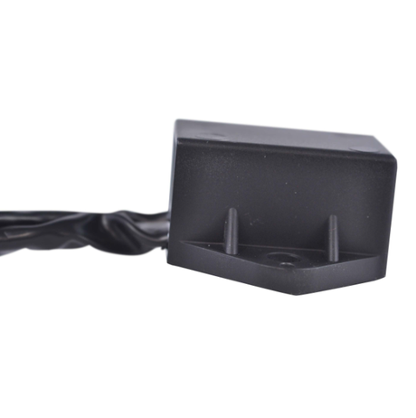 High-Performance CDI module, black plastic housing with attached wiring harness