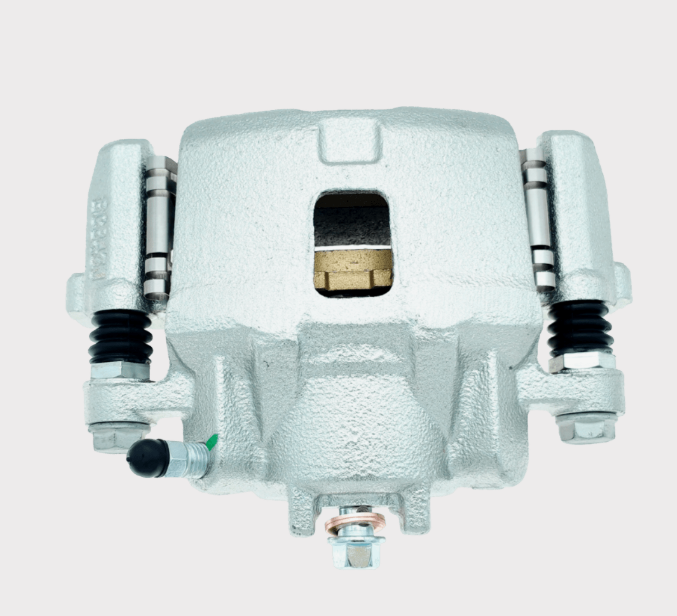 Front Right brake caliper for Honda Pioneer 500/520/700/700-4 series by ATV City, silver metal