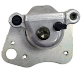 Brake Caliper ATV City front left for Polaris Ranger 400/500/570 EFI, silver metal with mounting plate