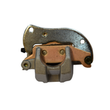 Brake Caliper ATV City rear left for Yamaha Grizzly 550/700 and Kodiak 700 (2007–2019); silver body with copper-colored bracket