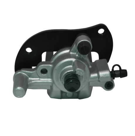 Brake caliper front left for Yamaha YFM 550/700 Grizzly, silver with black mounting bracket