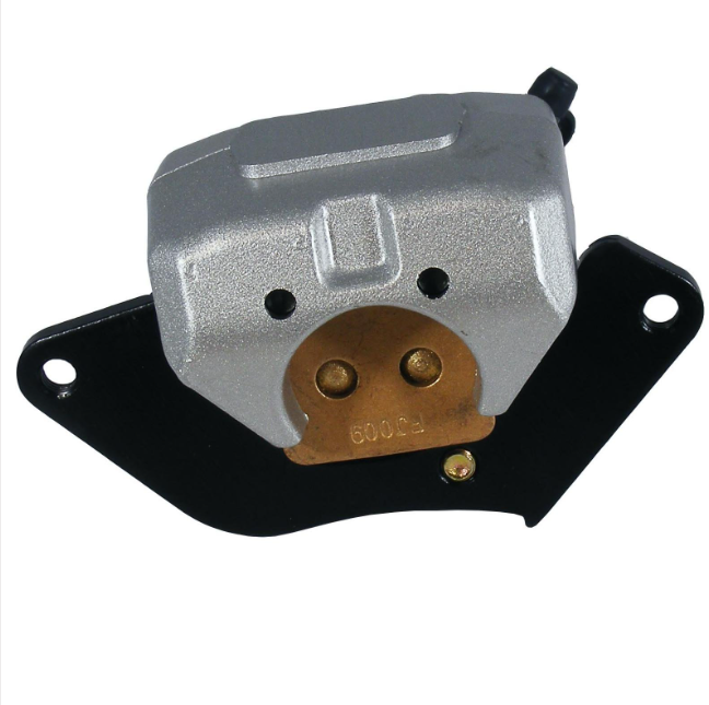 Front Left Brake Caliper with Black Mounting Bracket for Honda TRX 420/500/520 Rancher/Foreman