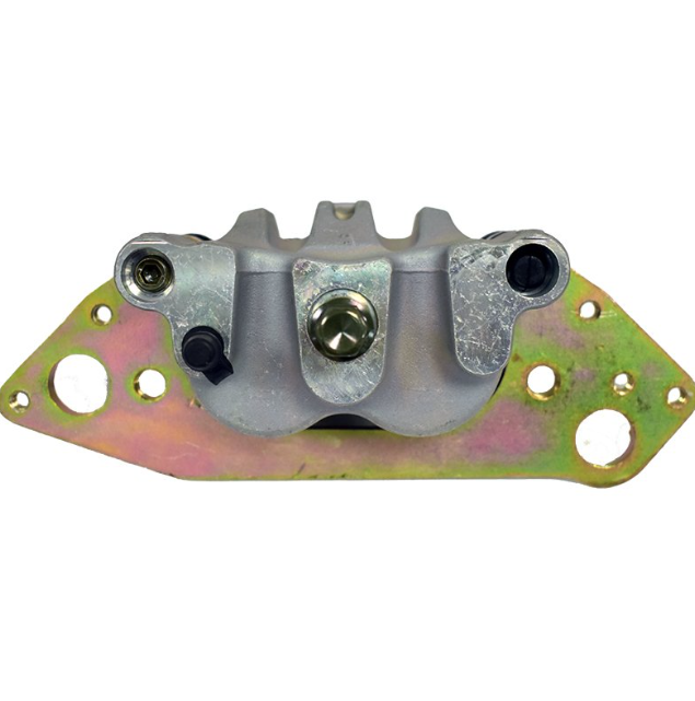 Front left brake caliper for Polaris Ranger/RZR (2009–2020), gray metal unit