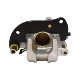Front right brake caliper for Yamaha Grizzly 550/700 and Kodiak 700, black mounting bracket with silver caliper
