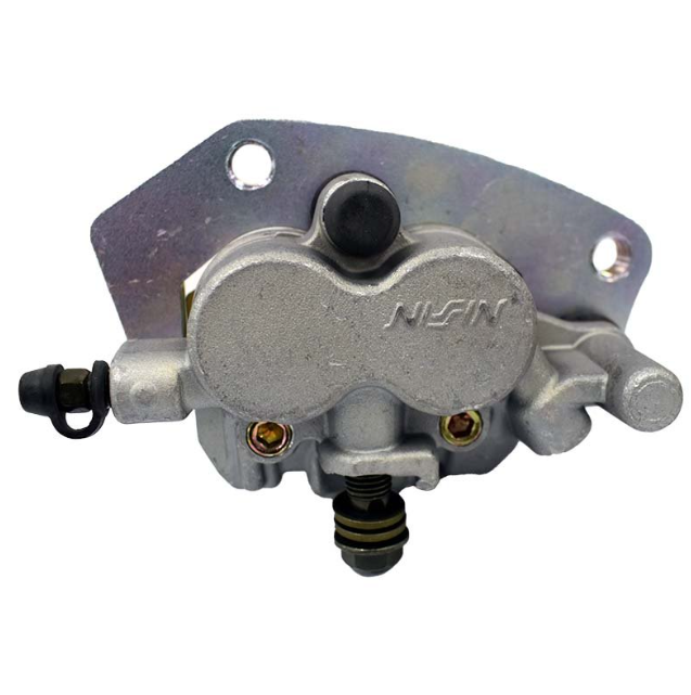Brake Caliper Front Right, silver NISSIN hydraulic caliper for Kawasaki Mule Pro DX Diesel UTV, direct fit - ATV City