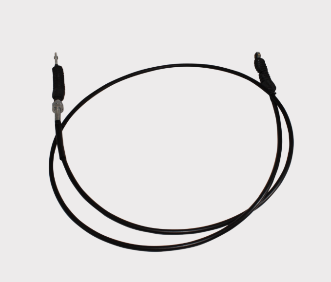Hi-Lo shift cable, black with metal end fittings, for Kawasaki Mule 2004–2015 (KAF620/KAF950)