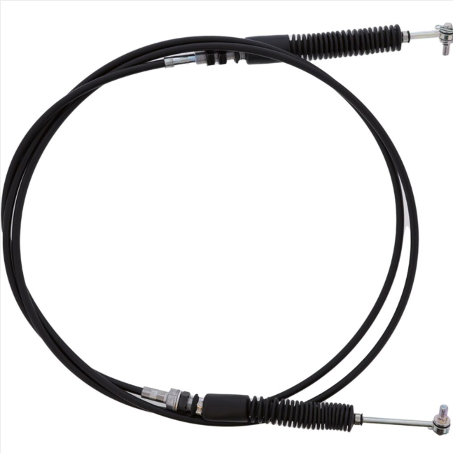 Shift Cable by ATV City for Polaris Ranger 900 Diesel, black dual-end transmission cable with metal fittings