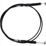 Shift Cable by ATV City for Polaris Ranger 900 Diesel, black dual-end transmission cable with metal fittings