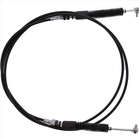 Shift Cable by ATV City for Polaris Ranger 900 Diesel, black dual-end transmission cable with metal fittings