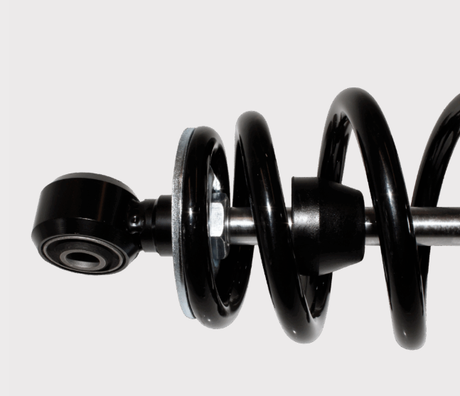Hyper Front Shock Absorber for Kawasaki Mule Pro DX gas shock with preinstalled spring preload, adjustable