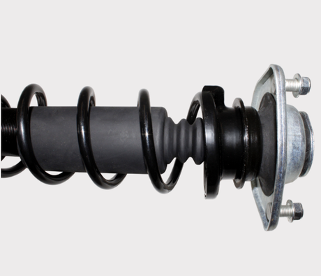 Hyper Front Shock Absorber for Kubota RTV 400/500/900/1100, black coil spring with mounting hardware