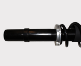 Hyper front shock absorber for Kubota RTV 400/500/900/1100; black body with silver mounting collar