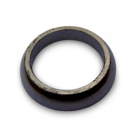 Exhaust muffler gasket for Polaris Scrambler 500 / Sportsman 300/400/500 (2000–2013), blue outer ring, metal inner edge, ATV City