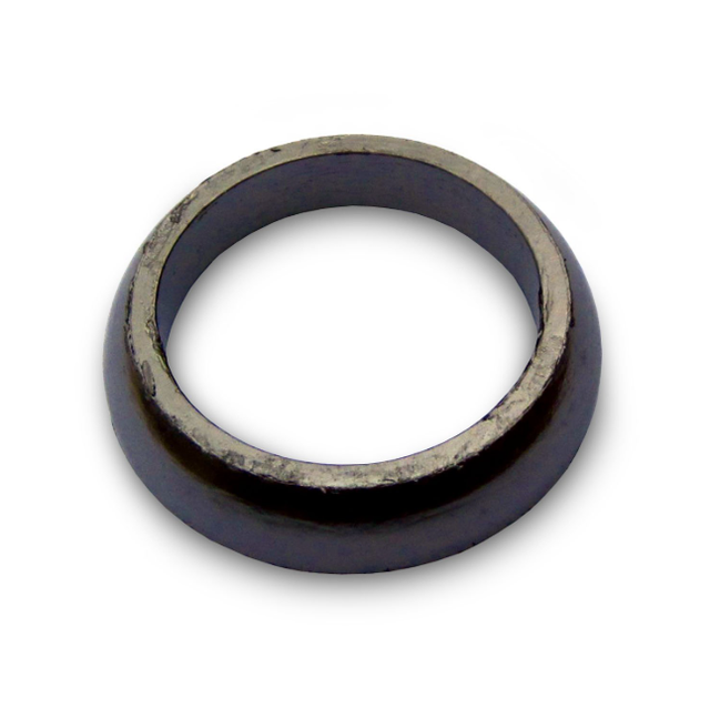 Exhaust muffler gasket for Polaris Scrambler 500 / Sportsman 300/400/500 (2000–2013), blue outer ring, metal inner edge, ATV City